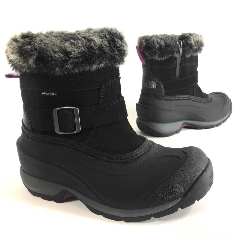 NEW North Face Chilkat III Snow Boots Faux Fur 5
